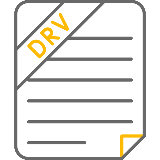 drv-файл Generic color outline иконка