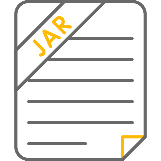 jar 파일 Generic color outline icon