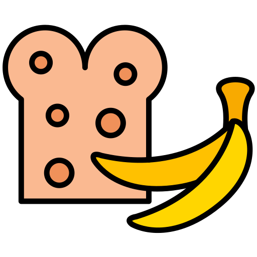 Banana bread Generic color lineal-color icon