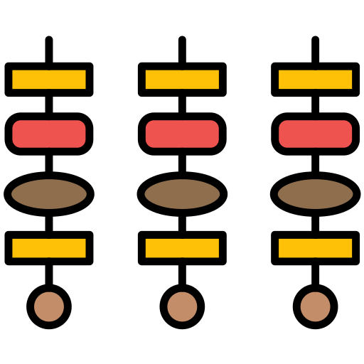 야외 파티 Generic color lineal-color icon