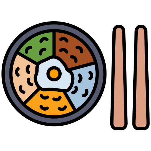 Bibimbap Generic color lineal-color icon