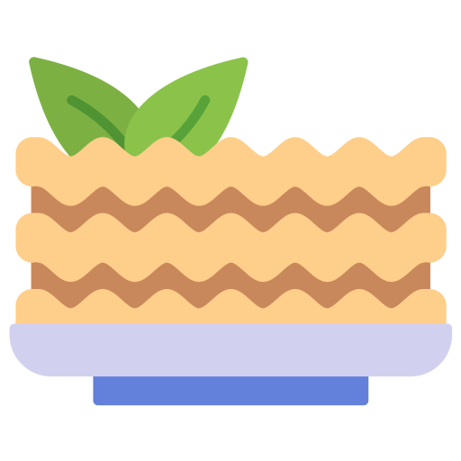 lasagne Generic color fill icon
