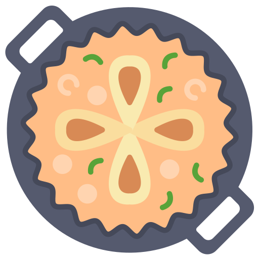 paella Generic color fill icono