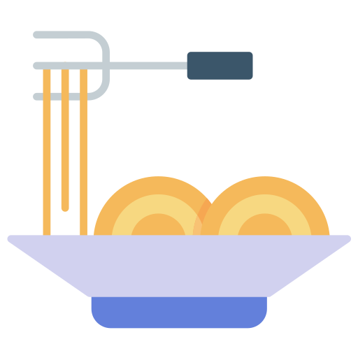 Pasta Generic color fill icon