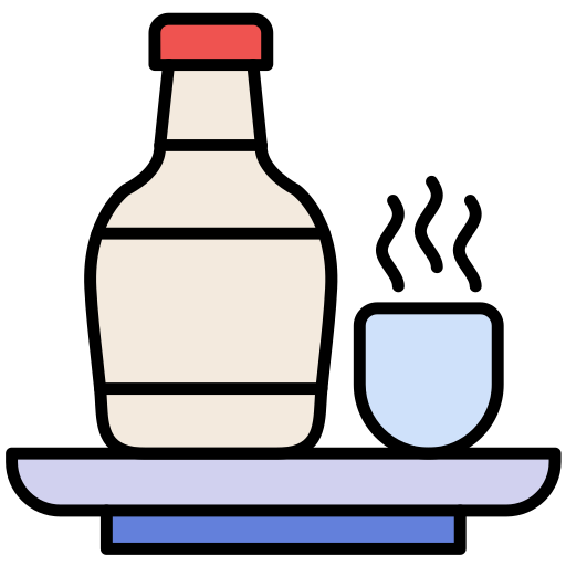 Sake Generic color lineal-color icon