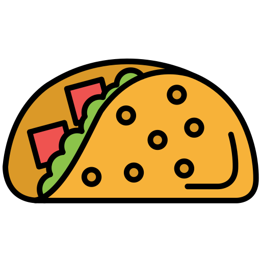 Tacos Generic color lineal-color icon