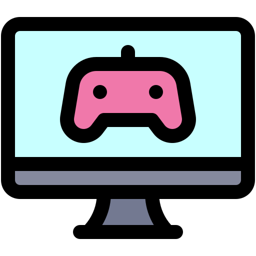 telecomando da gioco Generic color lineal-color icona