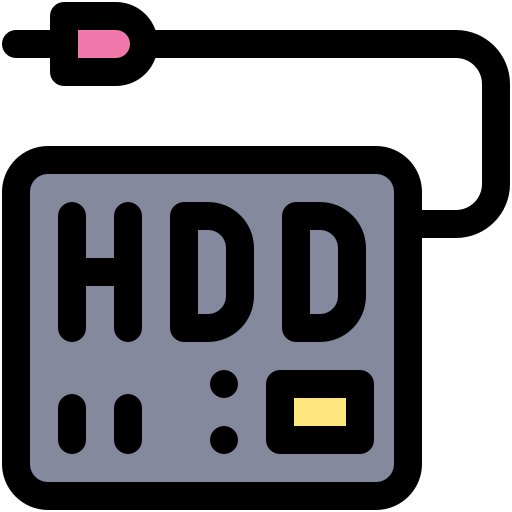 HDD Generic color lineal-color icon