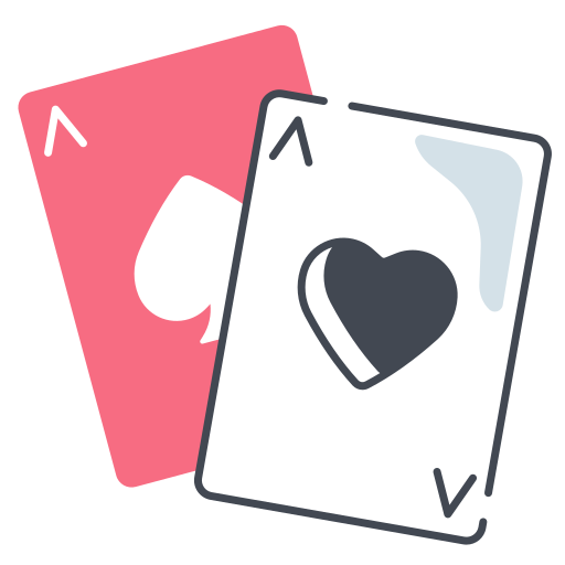 Poker cards Generic color fill icon