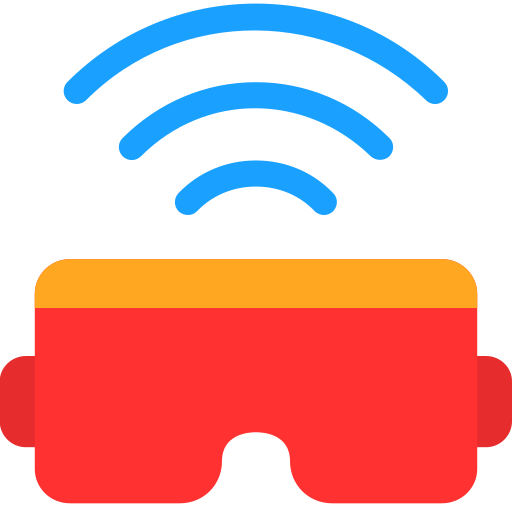 Smart glasses Generic color fill icon