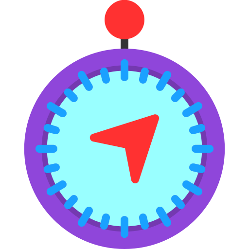 kompas Generic color fill ikona