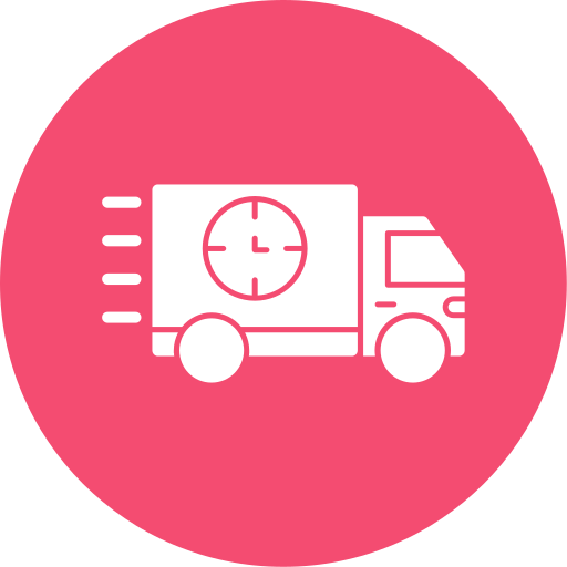 Express delivery Generic color fill icon
