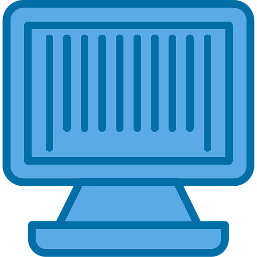 Barcode Generic color lineal-color icon