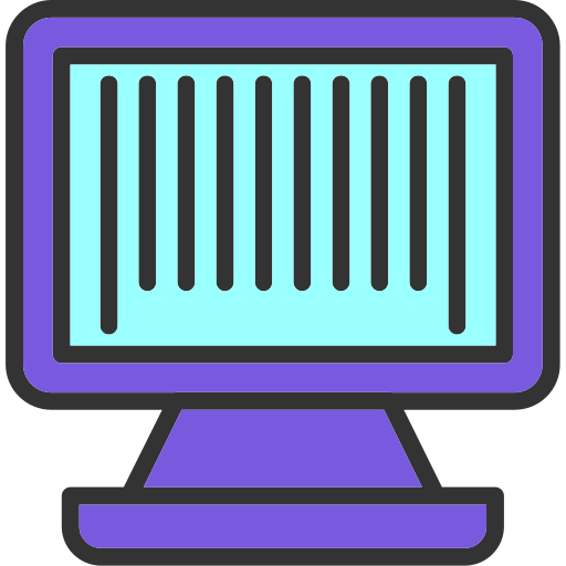barcode Generic color lineal-color icon