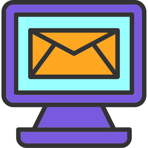 e-mail Generic color lineal-color icon