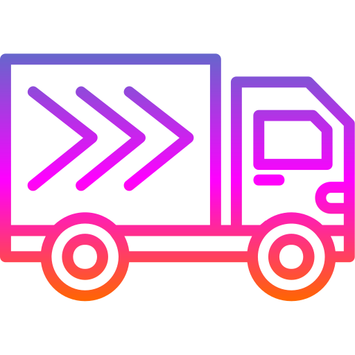 camion de livraison Generic gradient outline Icône