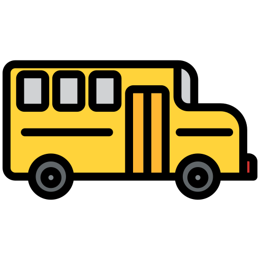 autobus szkolny Generic color lineal-color ikona