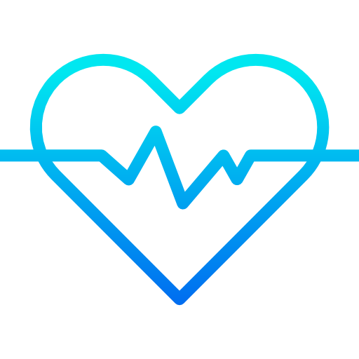 kardiogram srip Gradient ikona