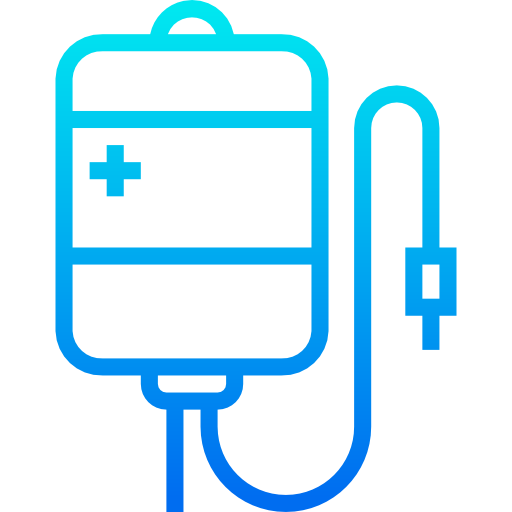 Transfusion srip Gradient icon