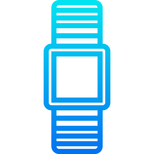 Smartwatch srip Gradient icon