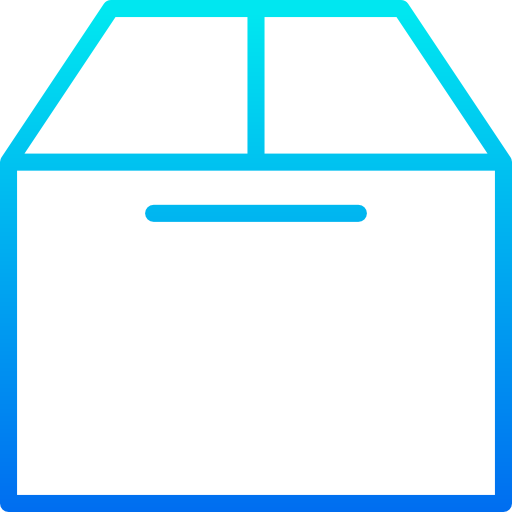 scatola srip Gradient icona