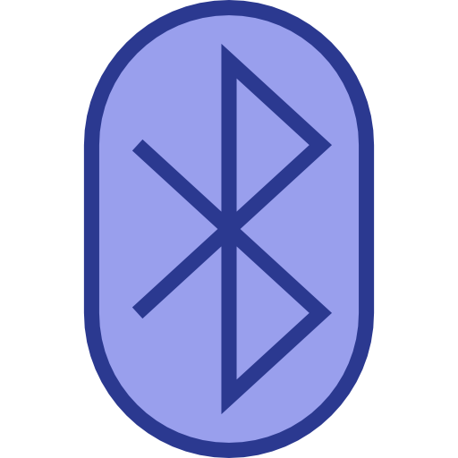 bluetooth srip Lineal Color icon