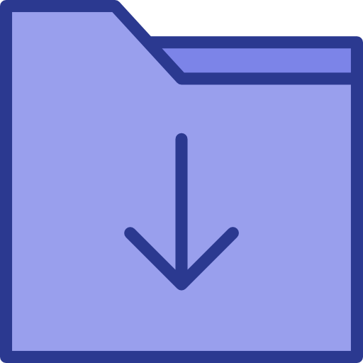 ordner srip Lineal Color icon