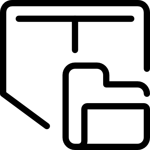 폴더 Justicon Lineal icon