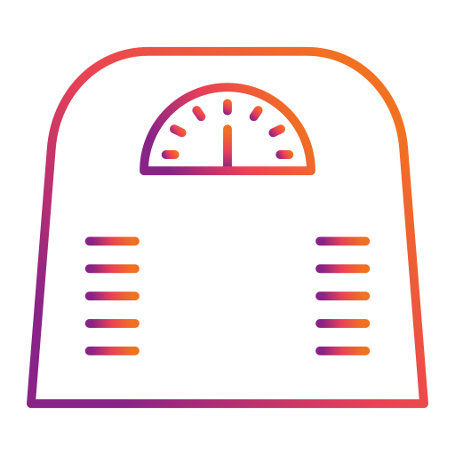 Scale Generic gradient outline icon