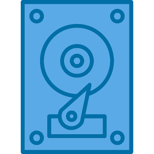 Hard disk Generic color lineal-color icon