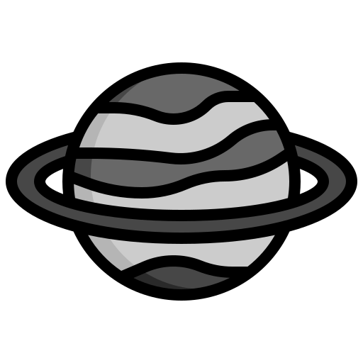 saturn Generic Outline Color icon