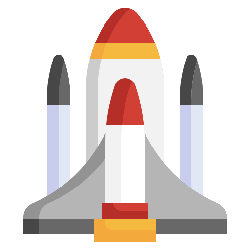 okręt rakietowy Generic Flat ikona