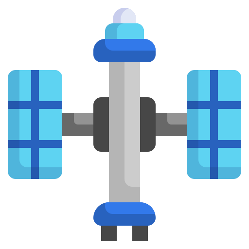 Space Station Generic Flat icon
