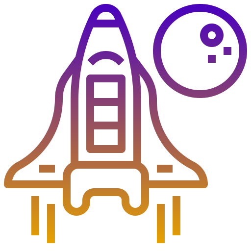 Space Shuttle Generic Gradient icon