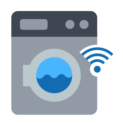 Smart washing machine Generic Flat icon