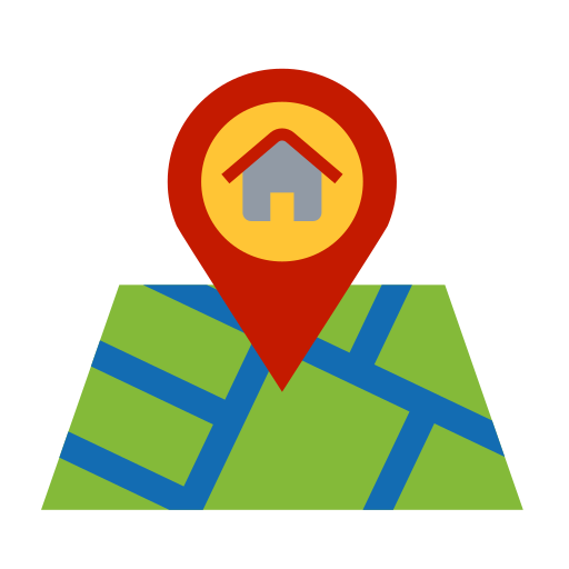自宅の住所 Generic Flat icon