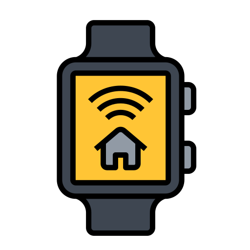 smartwatch Generic Outline Color icon