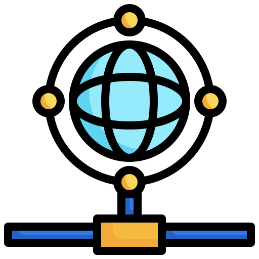 Network connection Generic Outline Color icon