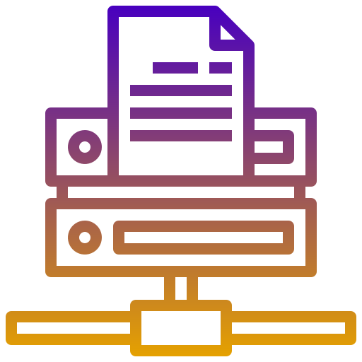 문서 파일 Generic Gradient icon