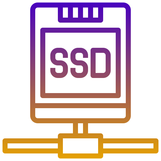 Ssd disk Generic Gradient icon