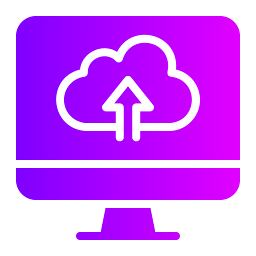 cloud computing Generic gradient fill Icône
