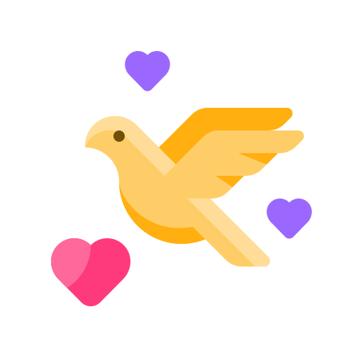 비둘기 Generic color fill icon