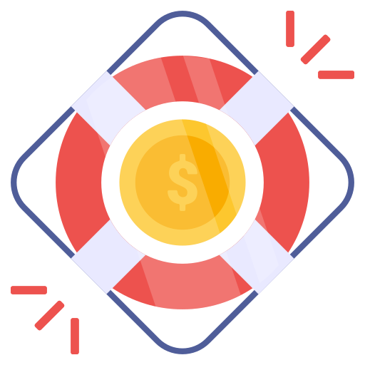 Money saving Generic color fill icon