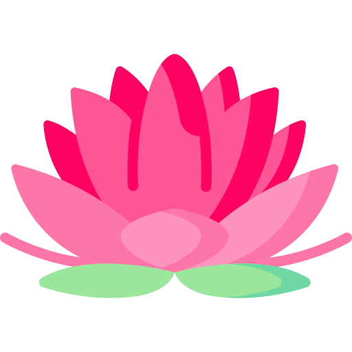 lotusbloem Special Flat icoon