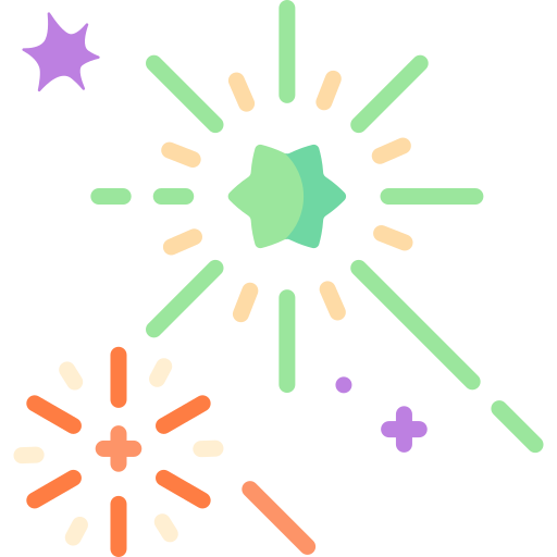 Fireworks  Special Flat icon
