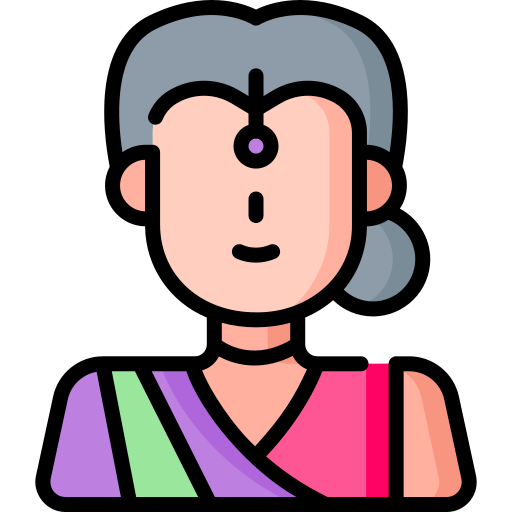 インド人 Special Lineal color icon