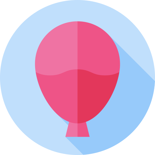 물 풍선 Flat Circular Flat icon