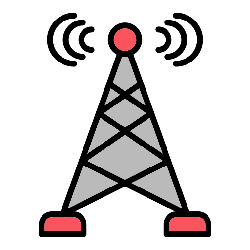 Broadcast Generic color lineal-color icon
