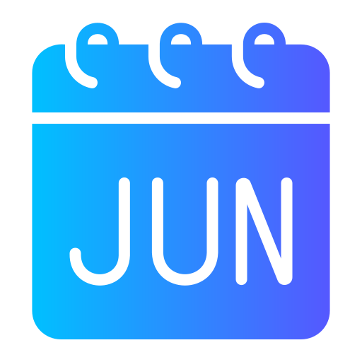 June Generic gradient fill icon