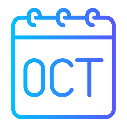 oktober Generic gradient outline icoon